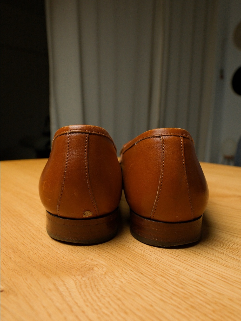 Vintage Polo Ralph Lauren Made in Italy Leather Kiltie Tassel Loafers - Picture 5 of 11